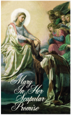 Mary in Her Scapular Promise